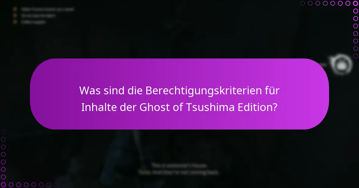 Wie kann ich spezielle Funktionen meiner Ghost of Tsushima Edition in Anspruch nehmen?