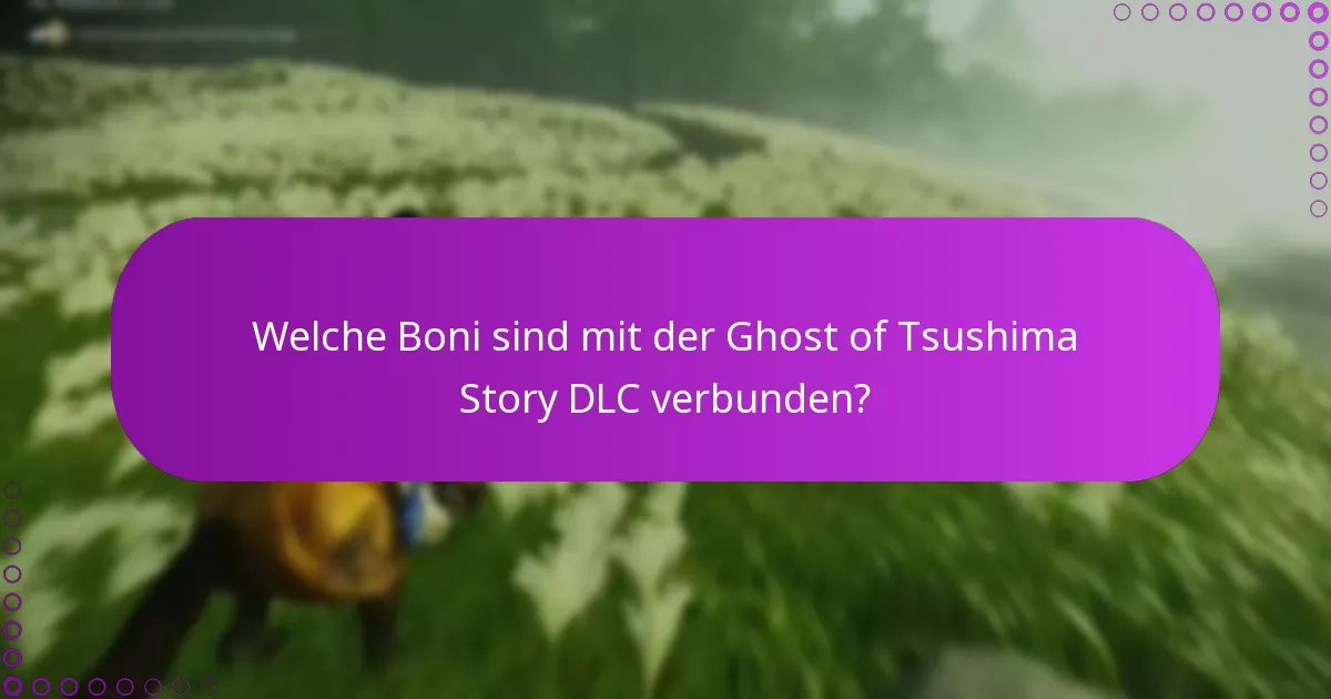 Welche Updates sind für die Ghost of Tsushima Story DLC verfügbar?