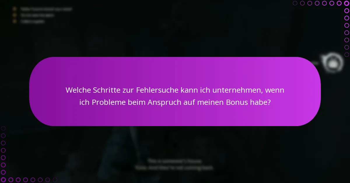 Welche alternativen Methoden kann ich verwenden, um meine Berechtigung für den Bonus zu überprüfen?